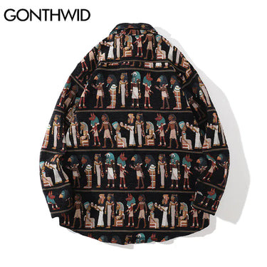 Harajuku Streetwear Shirts Coats